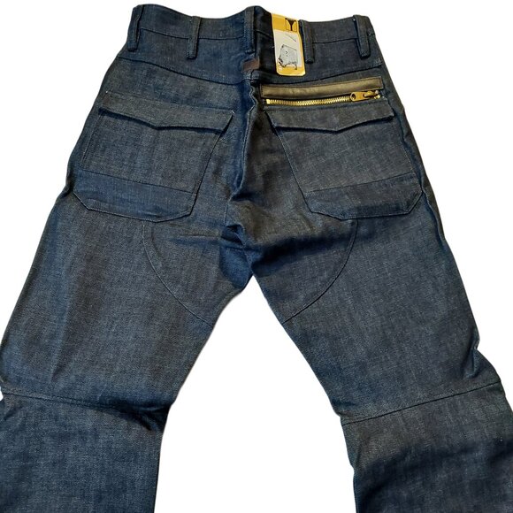 G-Star Raw Oregon 5620 3D Loose Tapered Button Fly Dark Blue Denim Jeans Sz 30 - Picture 7 of 16